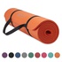 Gaiam Essentials Thick Yoga Mat Fitness & Exercise Mat with Easy-Cinch Yoga Mat Carrier Strap