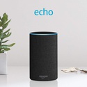 Echo (2nd Generation) - Smart speaker with Alexa - Charcoal Fabric