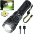 Rechargeable High Lumens, 90000 Lumens Super Bright Tactical Flashlights