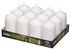 Pillar Candles White 12Pk